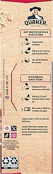 Quaker Immunity Instant Oatmeal, 3 Flavor Variety Pack, Good Source of Vitamins C, D, & Zinc, Whole Grains, No Artificial Flavors, No Colors from Artificial Sources, 1.41 oz Packets, (32 Pack)