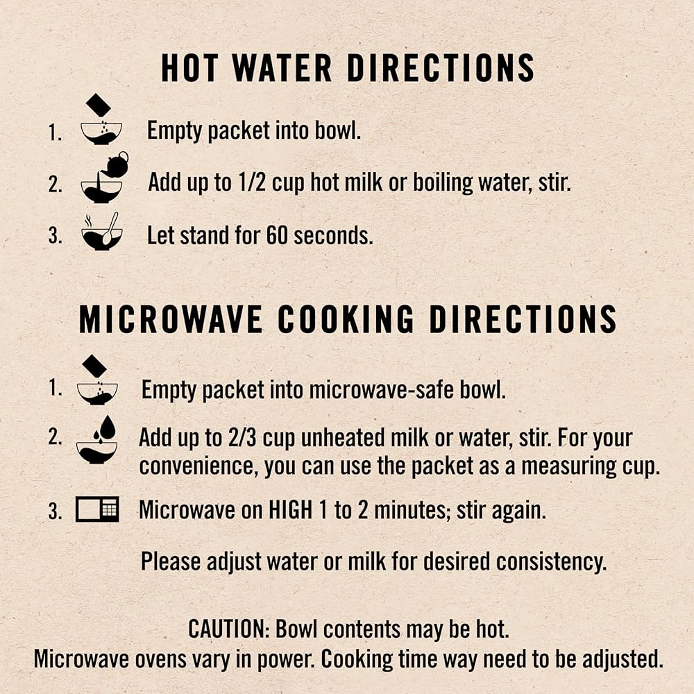 Quaker Instant Oatmeal, High Fiber 2 Flavor Variety (32 pack)