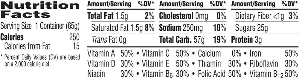 Kellogg's Cocoa Krispies Cold Breakfast Cereal Cups, Kids Snacks, Cereal Cups to Go (12 Cups)