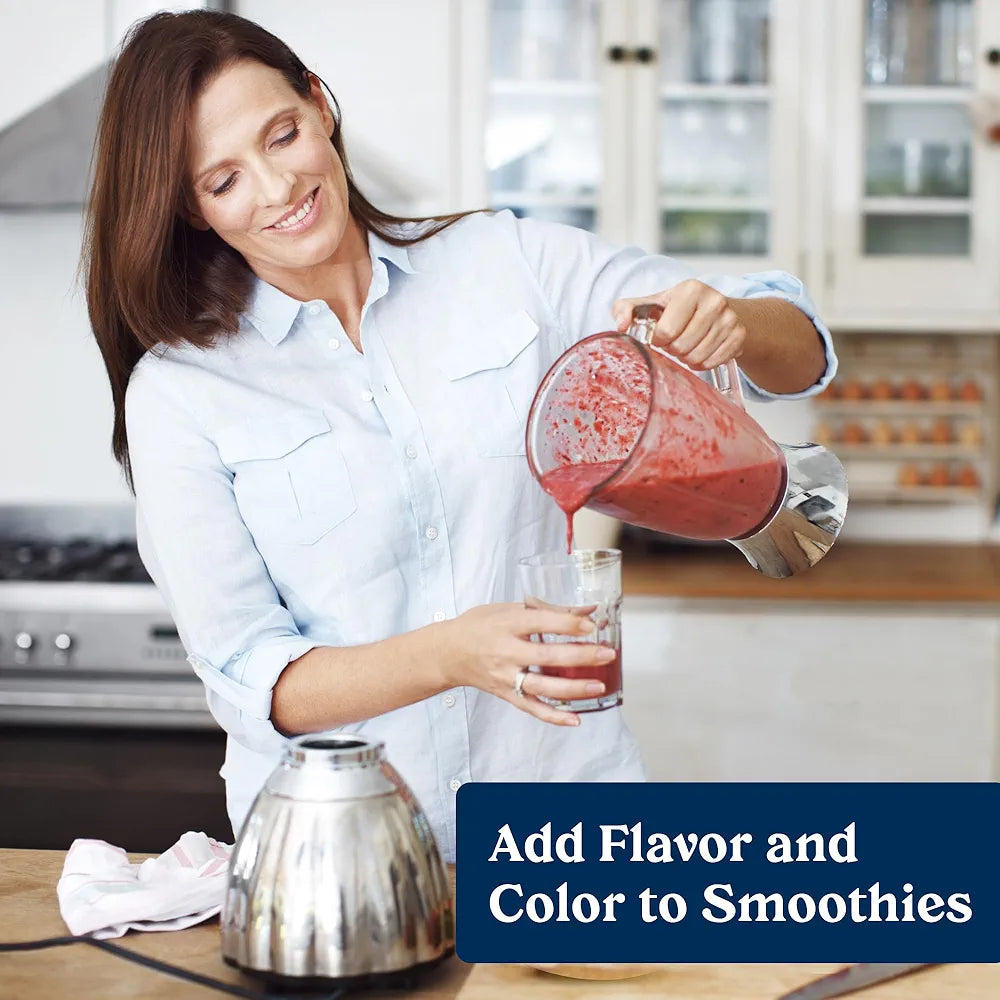 Augason Farms Freeze Dried Sliced Strawberries Can - Gluten Free Snack for Baking, Smoothies, and Emergency Storage - Healthy Individual Fruit Snacks – 6.5 Ounces (18 Servings)