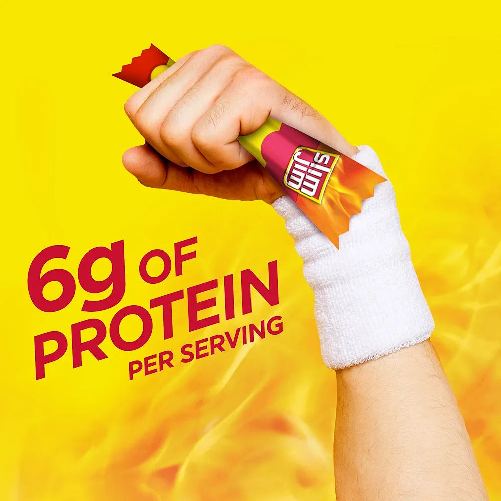 Slim Jim Smoked Meat Sticks, Original Flavor, 6g Protein Per Serving, Snack Size, Halloween Snack, 0.28 oz. (46 Count)