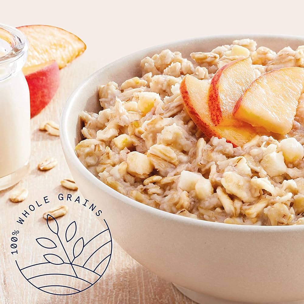 Quaker Instant Oatmeal, Peaches & Cream, 1.05oz, 44 Counts