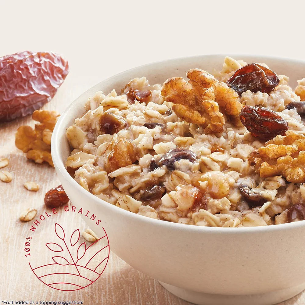 Quaker Instant Oatmeal, Raisin, Date and Walnut, Individual Packets, 1.30 Ounce (Pack of 48)