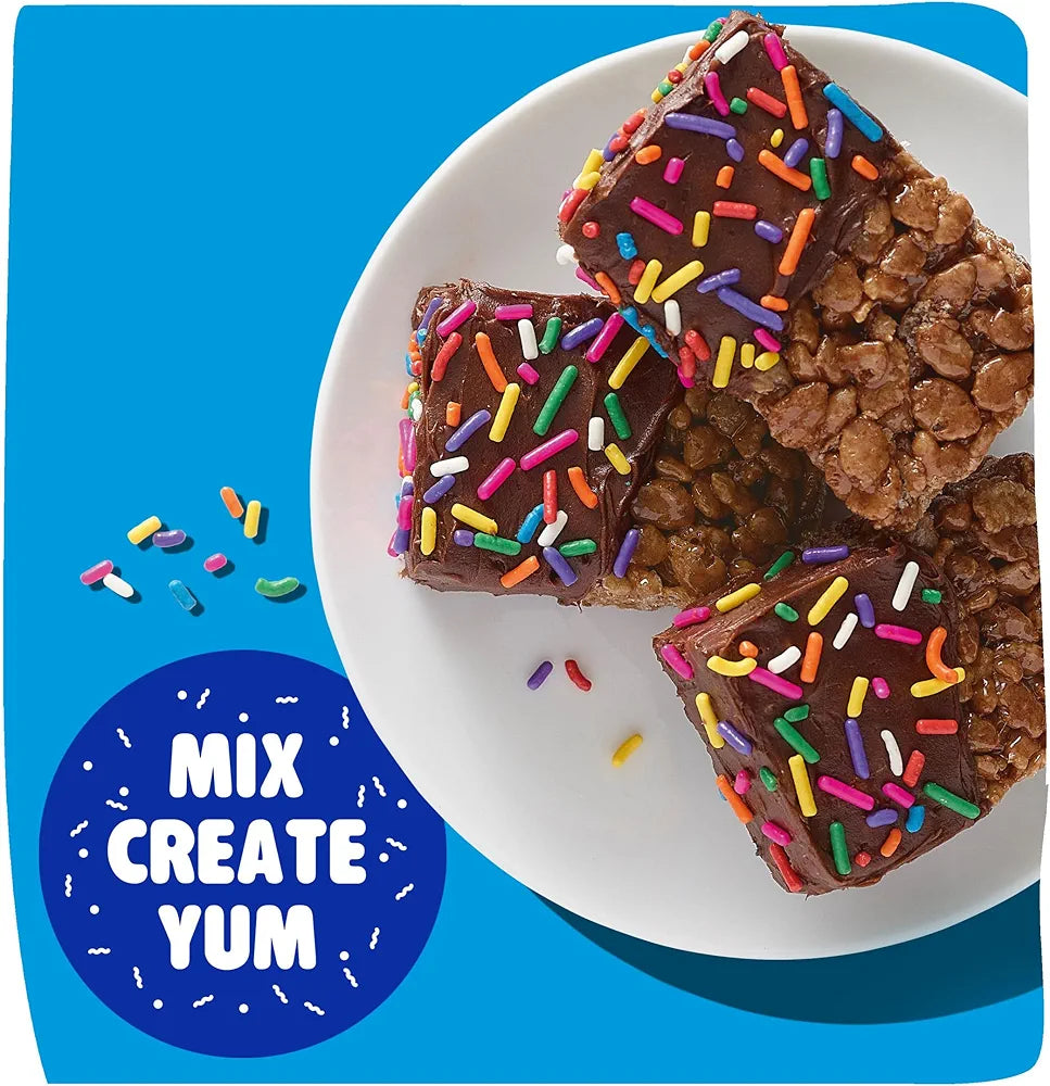 Kellogg's Cocoa Krispies Cold Breakfast Cereal Cups, Kids Snacks, Cereal Cups to Go (12 Cups)