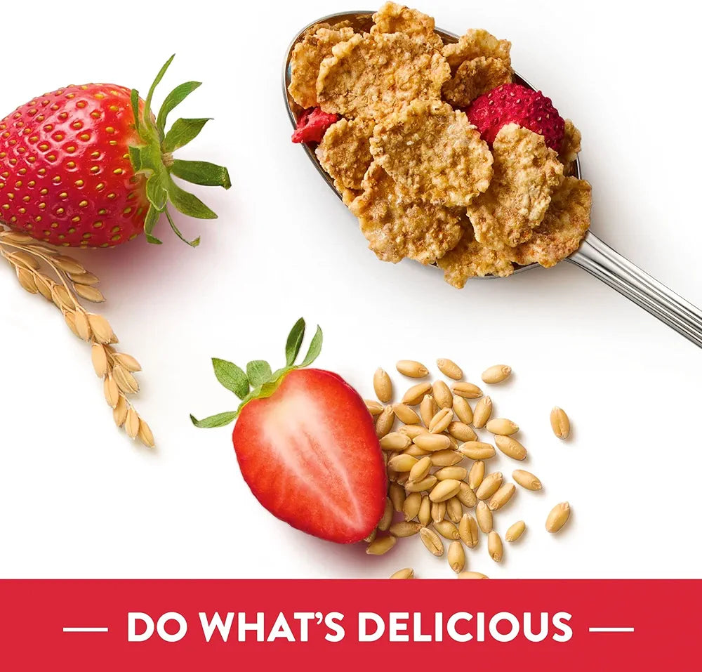 Kellogg’s Special K Breakfast Cereal Cups, 11 Vitamins and Minerals, Made with Real Strawberries, Red Berries, 30oz Case (12 Cups)