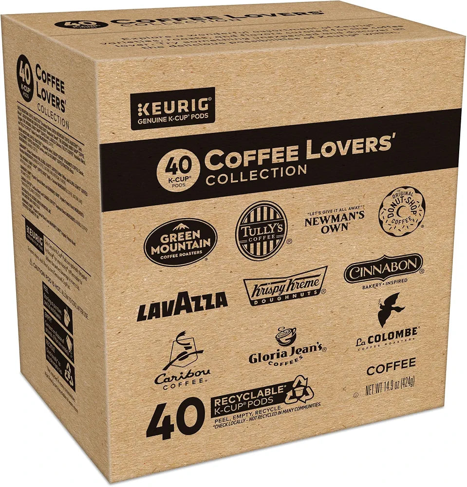 Keurig® Coffee Lover's Collection Variety Pack, Keurig Single Serve K-Cup Pods, 40ct